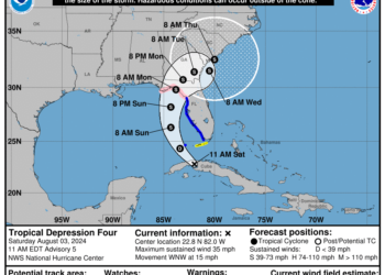 Alerta en Florida por la tormenta tropical Debby