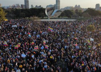 La líder opositora de Venezuela María Corina Machado valora como “gran victoria” jornada de protesta