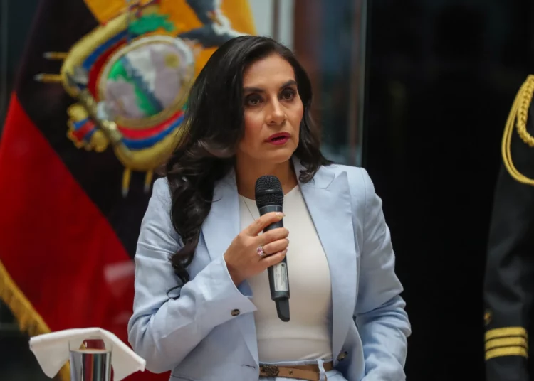 El presidente Daniel Noboa ve «intento de golpe de Estado» en denuncia de su vicepresidenta Verónica Abad