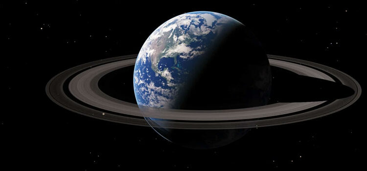 La Tierra pudo tener un anillo como Saturno