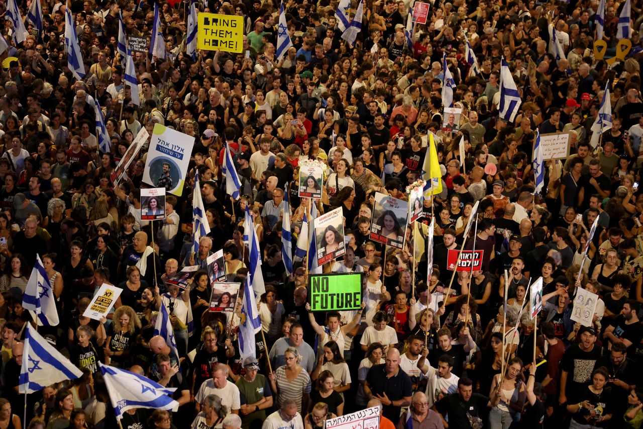 Protesters take over Tel Aviv calling for a truce in Gaza – Diario La Página
 – 2024-09-02 21:15:24