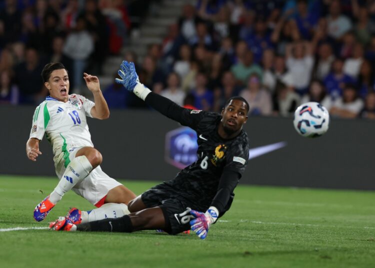 Italia remonta y derrota a Francia en la Nations League