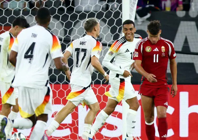 Alemania arrolla a Hungría con una ‘manita’ y Países Bajos también golea a Bosnia