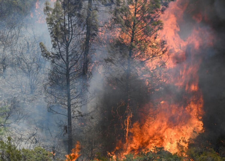 Incendio obliga a evacuar a miles de personas en California