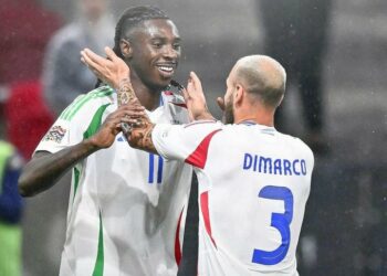 Italia continúa con su mejora al vencer a 1-2 a Israel