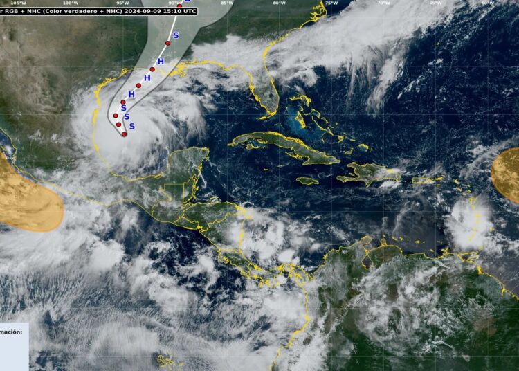 Luisiana bajo advertencia de huracán por tormenta Francine