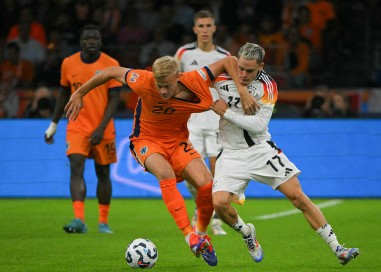 Países Bajos y Alemania empataron 2-2 en un partidazo de la Nations League