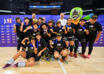 Las jugadoras del Itexsal se consagraron bicampeonas de la Jr. NBA Leagues