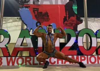 Yuri Rodríguez obtuvo medalla de plata en mundial de fisicoculturismo en Irán
