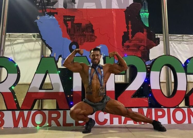 Yuri Rodríguez obtuvo medalla de plata en mundial de fisicoculturismo en Irán