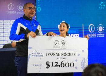 Ivonne Nochez fue reconocida por ser la campeona mundial en el patinaje