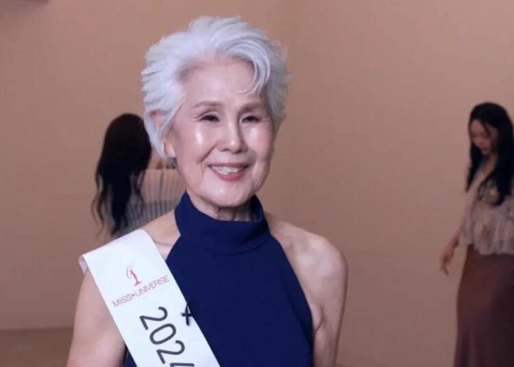 Una modelo surcoreana de 80 años aspira a ser Miss Universo