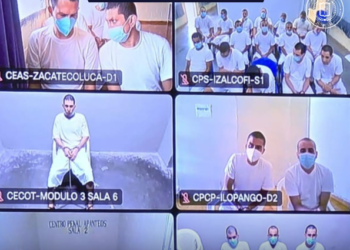 Juez contra el Crimen Organizado envía a prisión a 45 presuntos terroristas que operaban en San Juan Opico