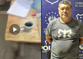 Graban a un hombre al momento de golpear a su compañera de vida en Santa Ana