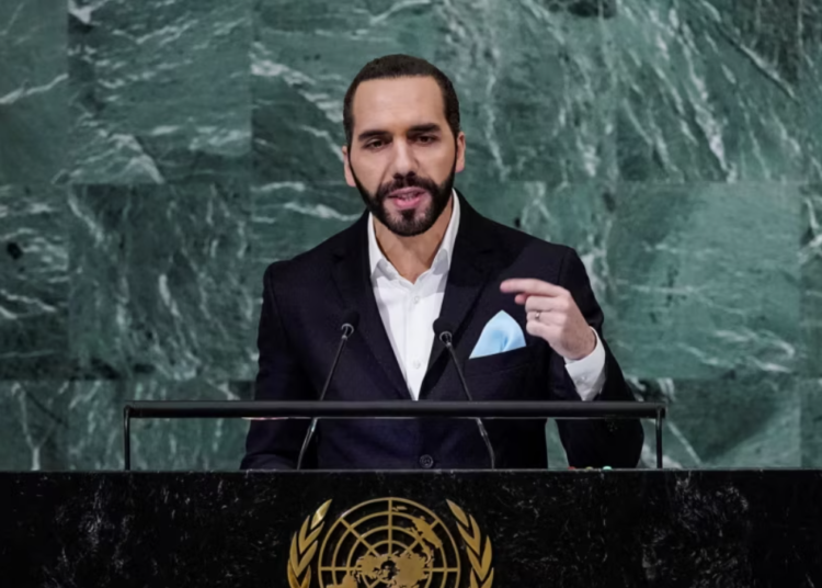 Presidente Bukele dará mensaje en la Asamblea General de la ONU este martes 24 de septiembre