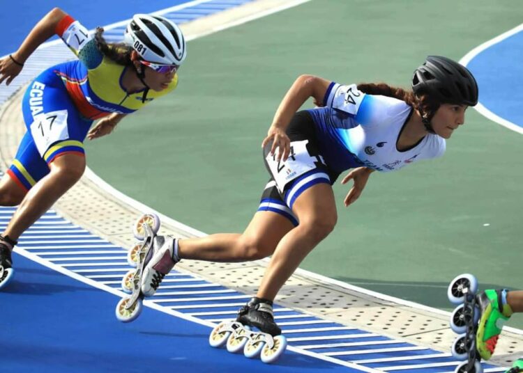 Ivonne Nóchez vuelve a ganar medalla de bronce en los World Skate Games 2024