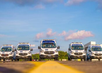 Equipos de primera respuesta de Gobierno mantienen presencia en desfiles ante cualquier emergencia