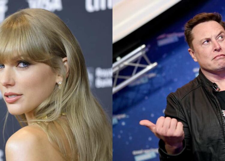 Elon Musk atacó a Taylor Swift por apoyar a Kamala Harris