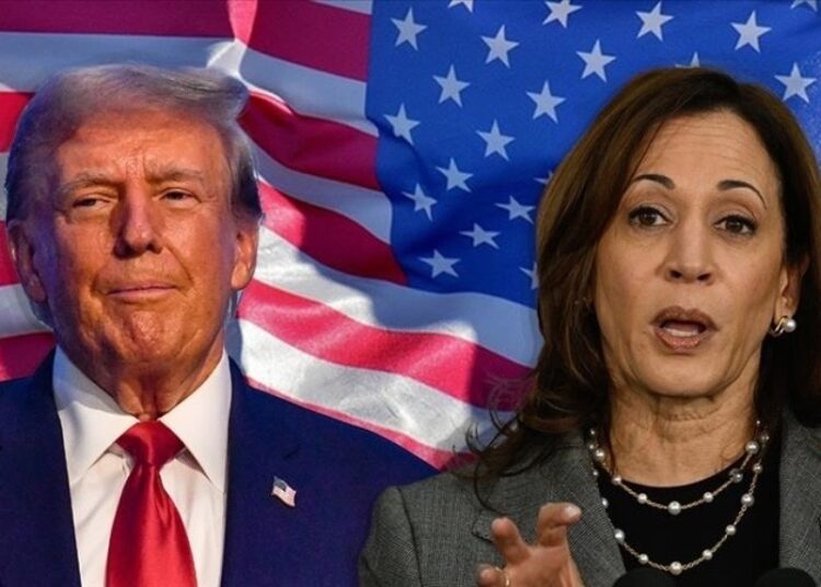 Kamala Harris y Donald Trump están empatados según sondeo de CNN