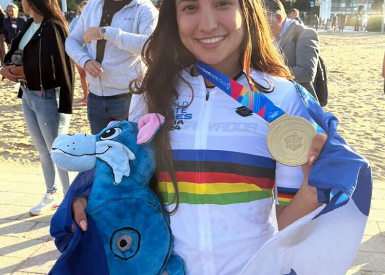 Ivonne Nóchez conquista su primer oro mundial como atleta senior