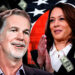 Netflix sufre masiva cancelación de suscriptores tras donar $7 millones a la campaña de Kamala Harris