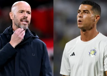 Cristiano Ronaldo volvió a cargar contra el entrenador del Manchester United Ten Hag