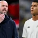 Cristiano Ronaldo volvió a cargar contra el entrenador del Manchester United Ten Hag
