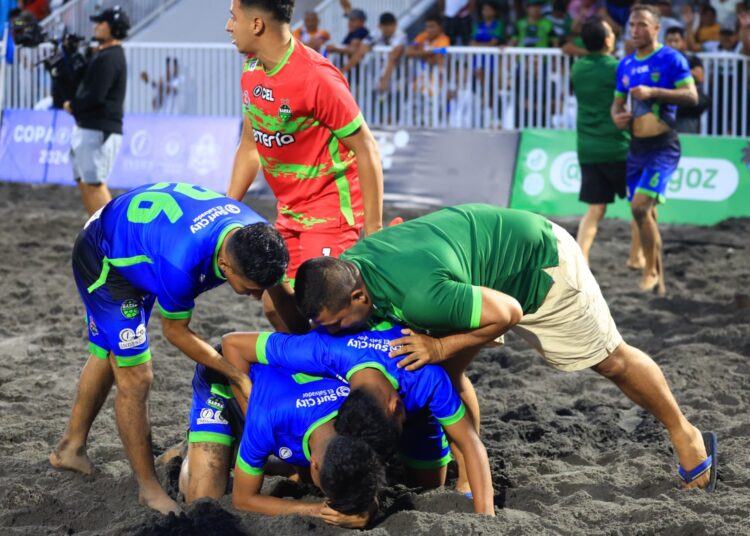 Barra de Santiago, tricampeón de la Liga de Fútbol Playa