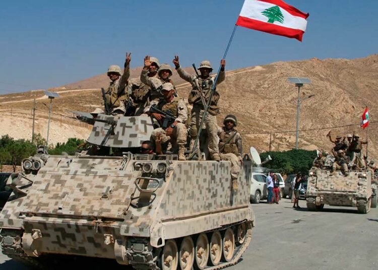 Líbano desplegará su ejército para evitar la incursión de Israel