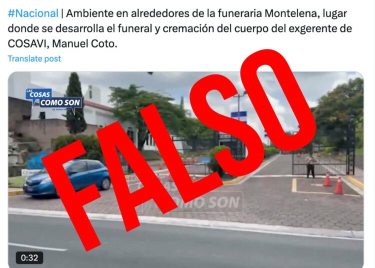 Fiscalía desmiente a medios que publicaron una supuesta cremación del cuerpo del gerente de COSAVI