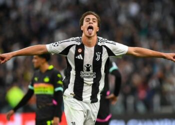 La Juventus golea en su regreso a la Champions League