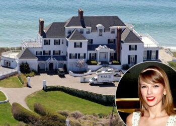 Así es la lujosa mansión de Taylor Swift en la playa con más de 11 mil metros cuadrados