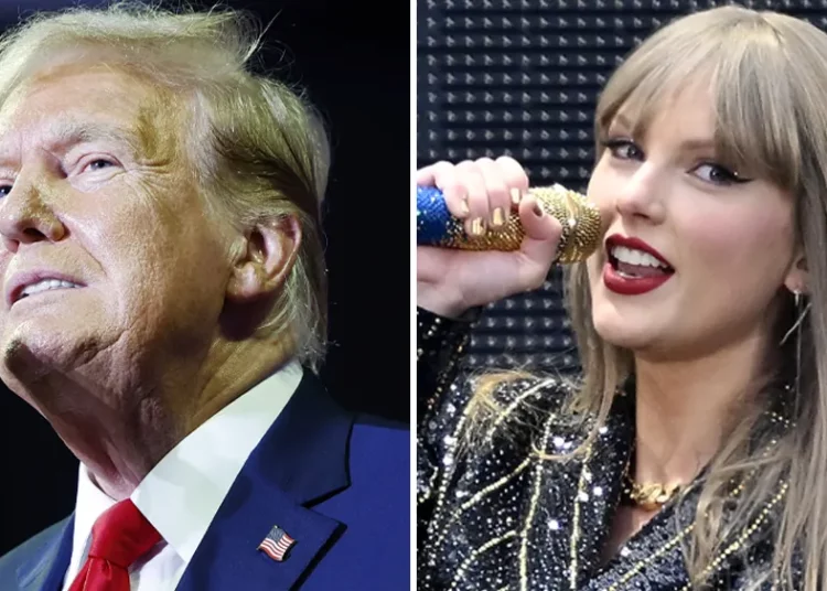 Donald Trump dijo que Taylor Swift pagará por respaldar a Kamala Harris para la presidencia