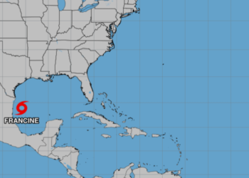 Se forma la tormenta tropical Francine en el golfo de México