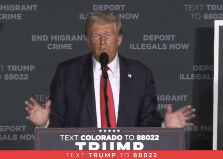 Donald Trump demoniza a migrantes y los acusa de «infectar» el país