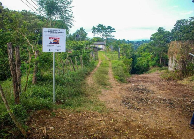 Prohíben extraer arena para construcción en los distritos de Coatepeque y El Congo