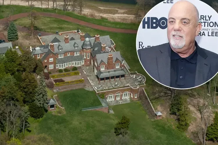Billy Joel vende la mansión de sus sueños por 50 millones de dólares