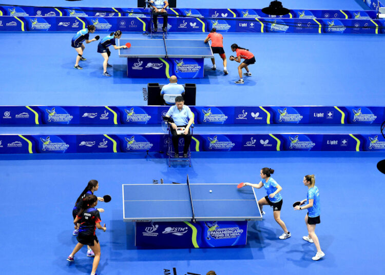 Servidas las semifinales del Campeonato Panamericano de Tenis de Mesa