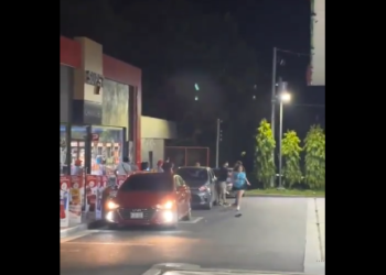 Capturan a 3 hombres involucrados en una riña en una gasolinera de Zacatecoluca