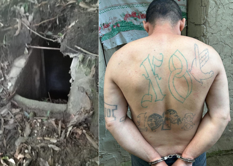 Sacan de su cueva a pandillero que se escondía de las autoridades en Tenancingo