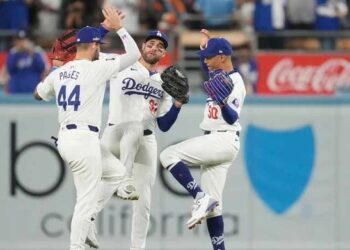 Dodgers superan 9-0 a Mets en primer partido de la Serie de Campeonato de la Nacional