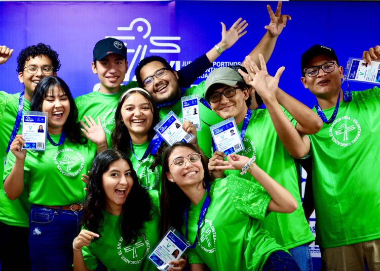 Voluntariado mantiene entusiasmo al tope para los Juegos Codicader 