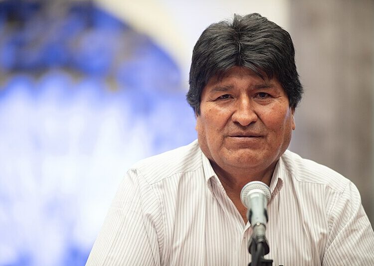 La Fiscalía de Bolivia emitió una alerta migratoria contra Evo Morales