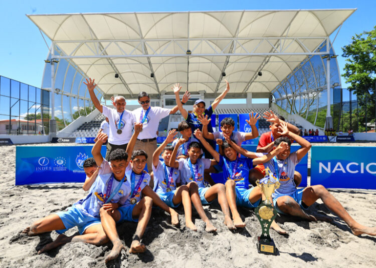 COED Barra de Santiago, monarca del fútbol playa estudiantil