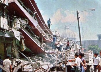 Se conmemoran 38 años del terremoto de 1986