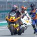 (VIDEO) El impactante accidente de Tony Arbolino y el casi desastre en los entrenamientos del GP de Tailandia de Moto2