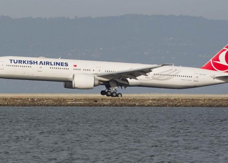 Muere en pleno vuelo un piloto de Turkish Airlines