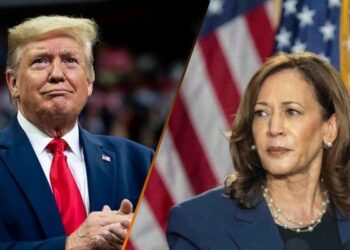 Ventaja de Harris sobre Trump se reduce a tres puntos porcentuales según encuesta