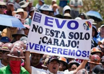 Miles de manifestantes piden renuncia del presidente boliviano Luis Arce