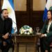 Presidente Bukele expone ante el senado argentino los logros alcanzados en materia de seguridad en El Salvador
